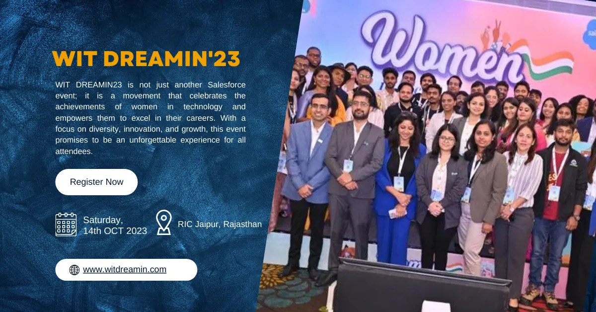 WIT DREAMIN23 Event Comes to Jaipur!