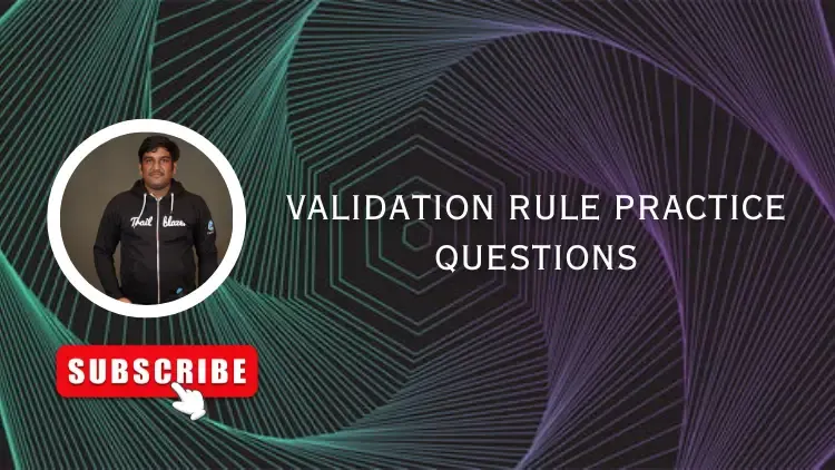 Salesforce Validation Rule Practice Question