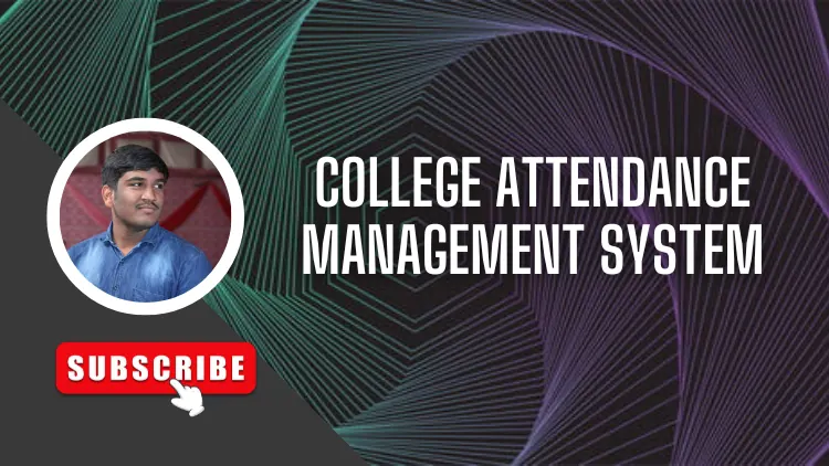 College Attendance Management System